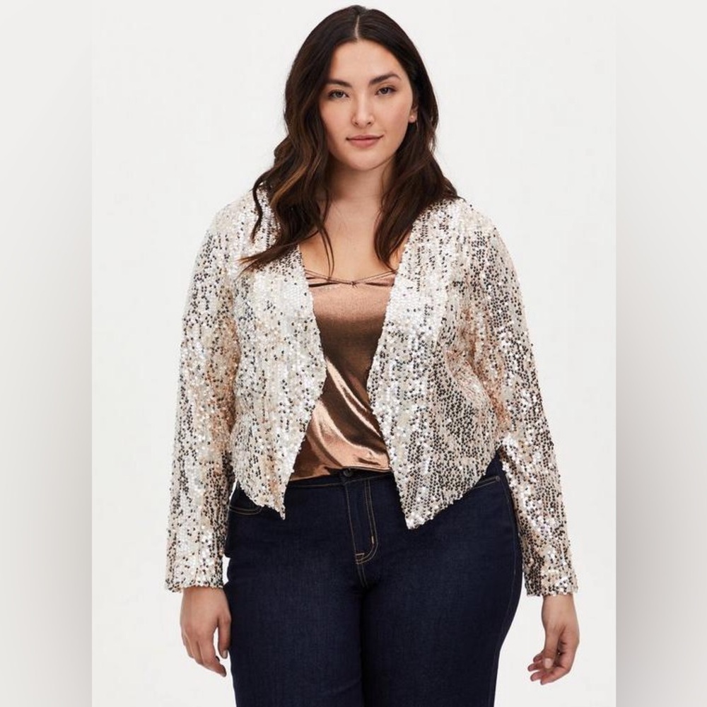 Torrid Sequin Blazer